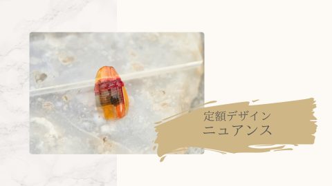 定額デザイン　ニュアンス