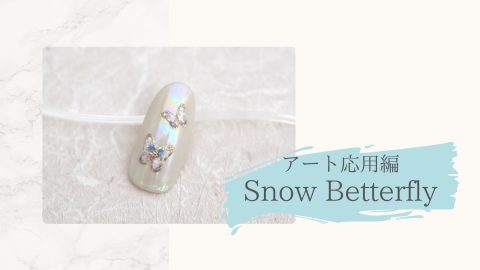 アート応用編　Snow Butterfly