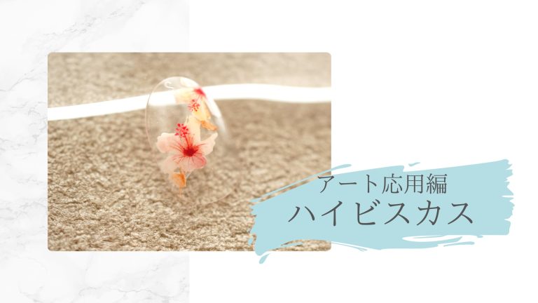 アート応用編　ハイビスカス